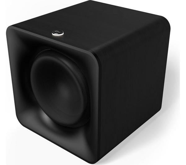 KLIPSCH FLEXUS 10" SUB 100 WIRELESS ACTIVE SUBWOOFER RCA USB BLACK NEW black subwoofer image