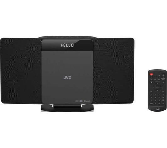 JVC RD-D325B BLUETOOTH 10W FLAT PANEL HI-FI SYSTEM DAB+ FM RADIO CD PLAYER USB
