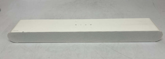 SAMSUNG HW-S61B 5.0 all-in-one wireless soundbar in white, featuring sleek design and audio controls.