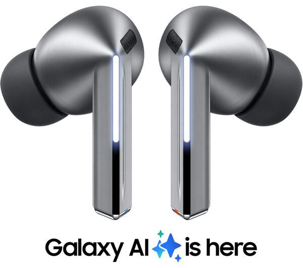 SAMSUNG GALAXY BUDS3 PRO WIRELESS NOISE CANCELLING EARPHONES SILVER SM-R630 NEW