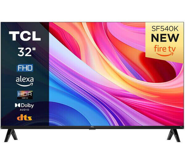 TCL 32SF540K FIRE TV 32" SMART FULL HD HDR10 LED TV 60 Hz AMAZON ALEXA HDMI USB