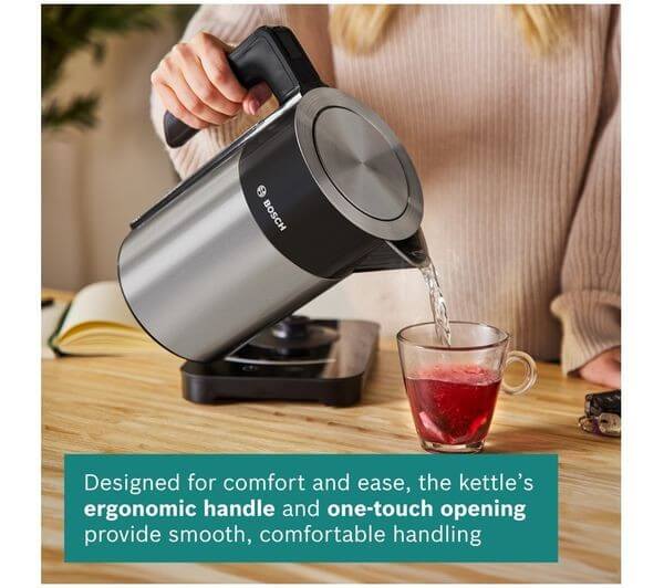 BOSCH Sky TWK7201GB 3000W 1.7L CORDLESS JUG STAINLESS STEEL KETTLE WHITE