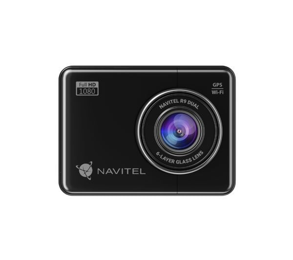 NAVITEL R9 DUAL FULL HD FRONT & REAR FACING DUAL DASH CAM N-R9-DUAL BLACK NEW