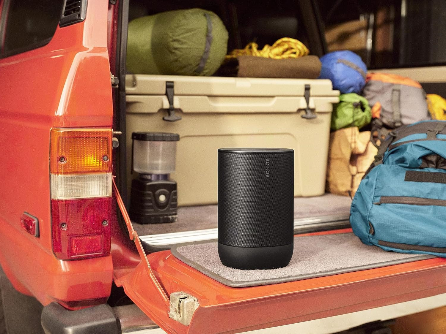 SONOS MOVE 2 PORTABLE WIRELESS MULTI-ROOM SMART SPEAKER AMAZON ALEXA BLACK NEW