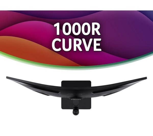 ACER CZ342CUR 34" MONITOR WIDE QUAD HD 1440P CURVED VA LCD HDMI DISPLAYPORT with 1000R curve design.