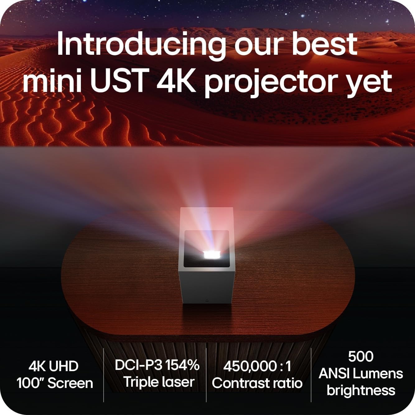 LG PU615U PROJECTOR HOME CINEMA RGB LASER CINEBEAM S MINI UST 4K DOLBY ATMOS