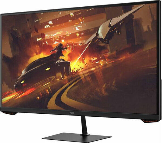 ADX A27H2G25 27" gaming monitor showcasing vibrant Full HD 1080p visuals with 180Hz refresh rate.