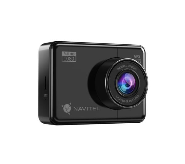 NAVITEL R9 DUAL FULL HD FRONT & REAR FACING DUAL DASH CAM N-R9-DUAL BLACK NEW