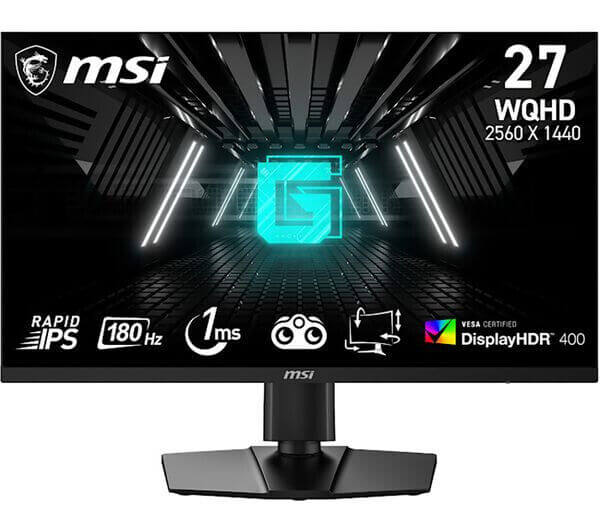 MSI G274QPF-E2 QUAD HD 1440P 27" IPS GAMING MONITOR 1MS HDMI DISPLAYPORT USB