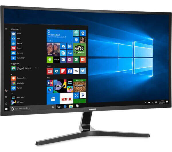 SAMSUNG LU32J590 4K ULTRA HD 2160P 32" LED MONITOR 60HZ 4MS HDMI DISPLAYPORT