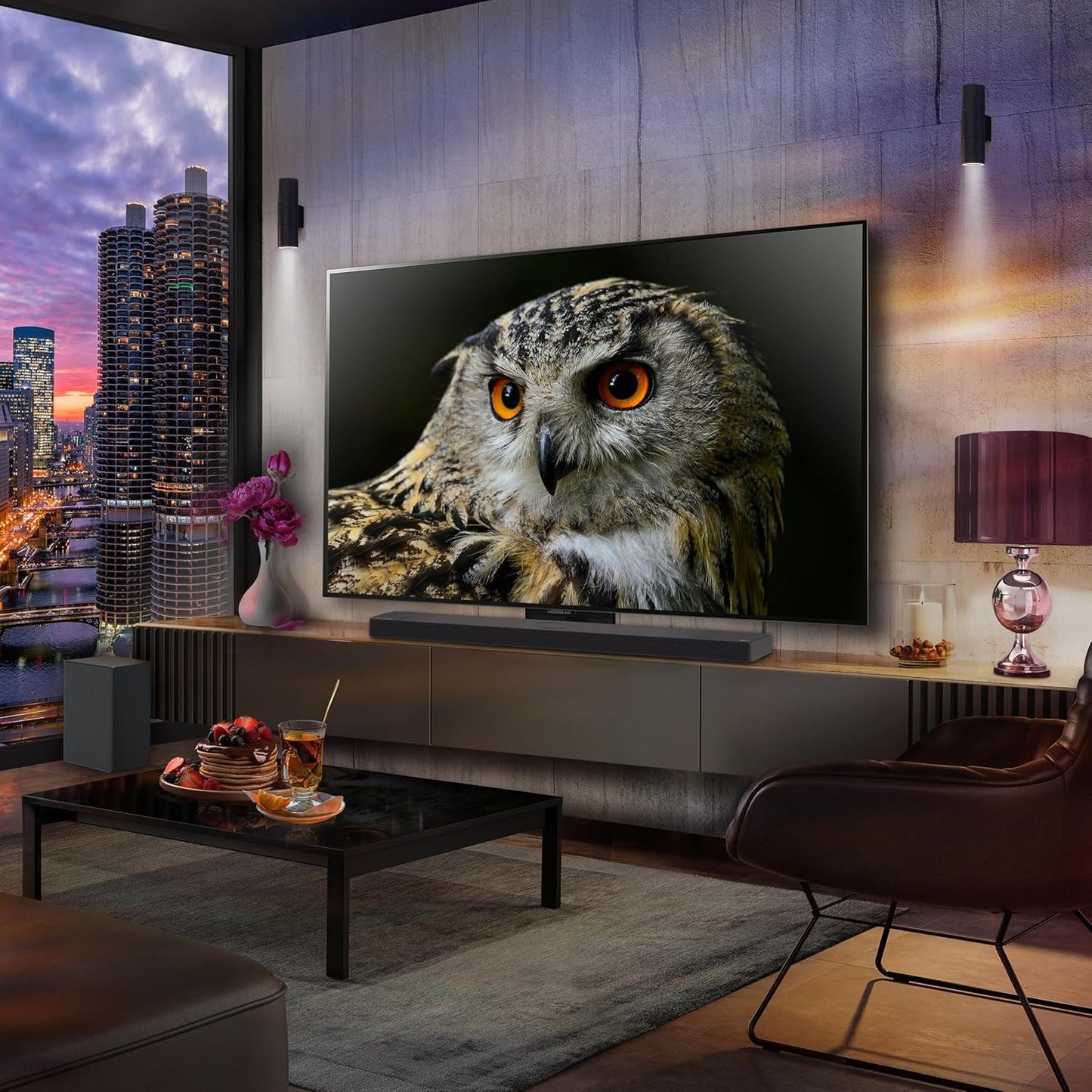 LG USC9S SOUNDBAR HOME CINEMA 3.1.3 WIRELESS SUBWOOFER 4K DOLBY ATMOS RRP £999