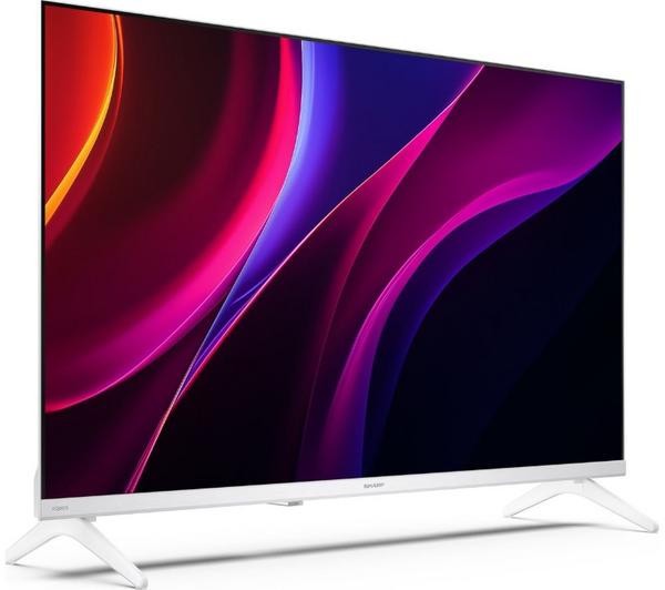 SHARP 1T-C32HE2245KW 32" LED TV SMART HDR 60 Hz FREEVIEW HD TIVO WIFI HDMI WHITE