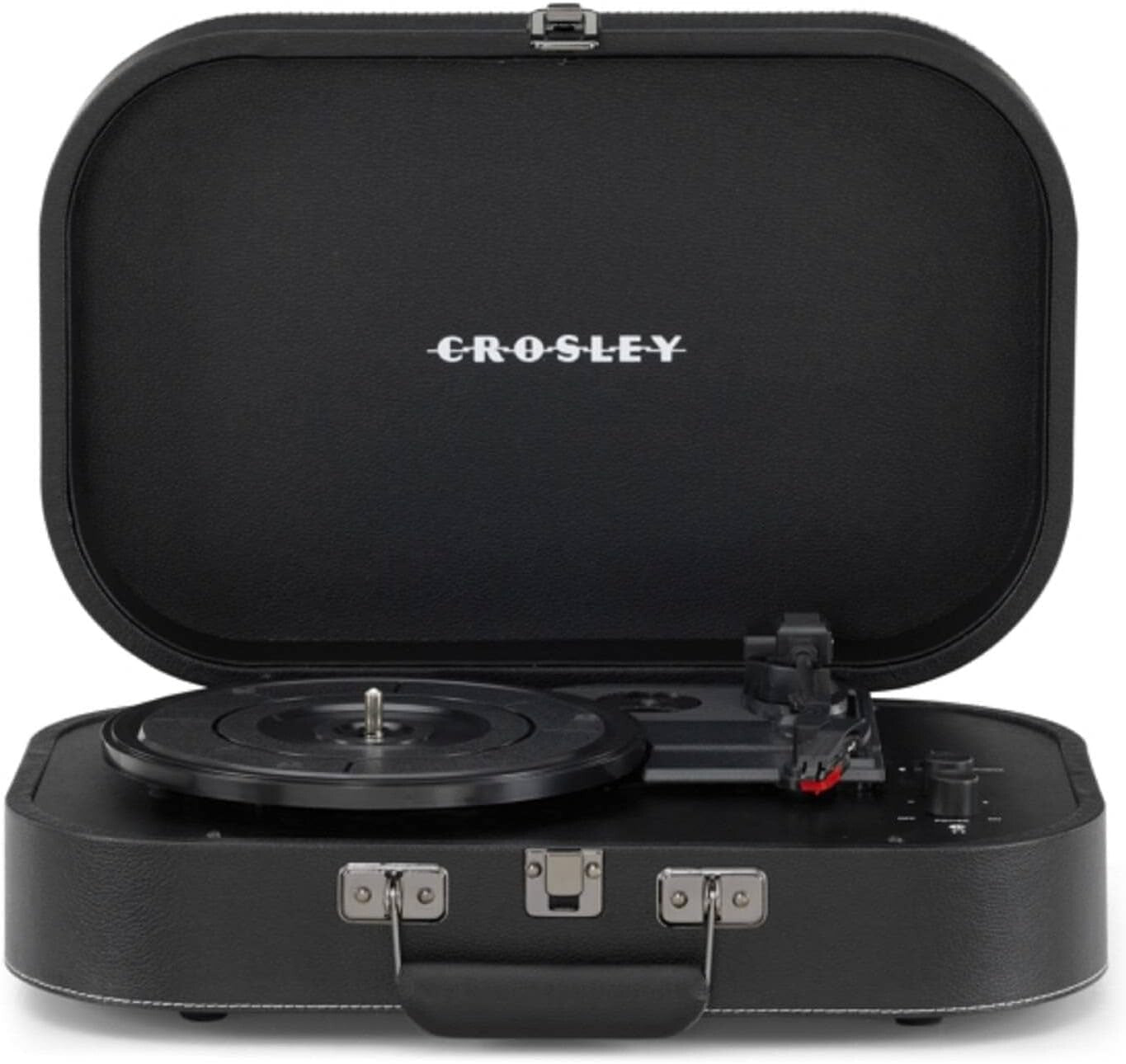 CROSLEY DISCOVERY BELT DRIVE BLUETOOTH VINYL TURNTABLE BLACK CR8009B-BK4