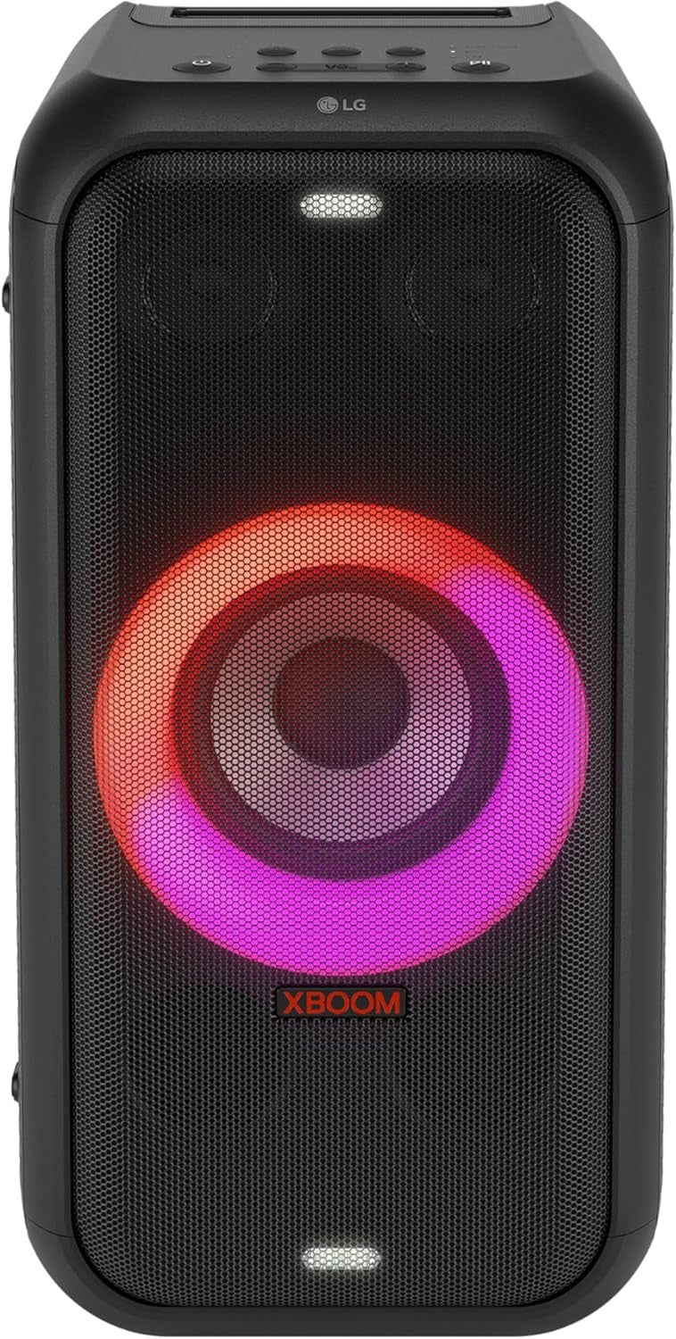 LG XBOOM DXL5T PARTY SPEAKER BLUETOOTH 200W MEGASOUND 2.1 LED LIGHTS USB BLACK