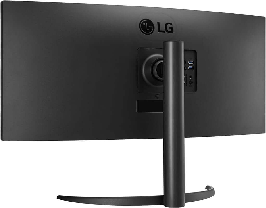 LG 34" LCD MONITOR ULTRAWIDE QUAD HD 1440P CURVED VA HDMI DISPLAYPORT 34WR55QK-B