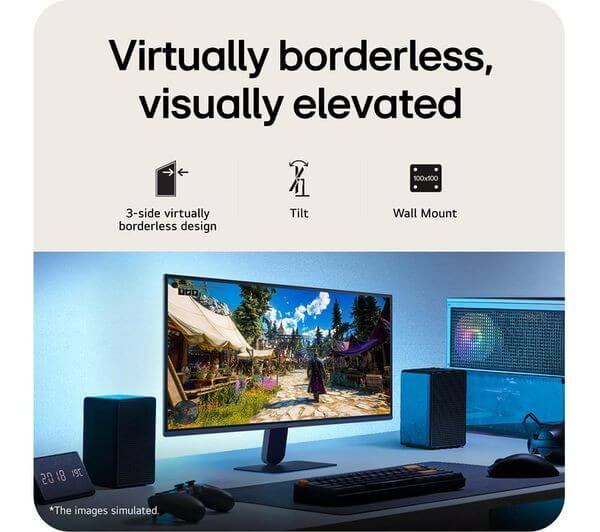 LG ULTRAGEAR 27G411B-B 27" MONITOR 1080P IPS 144 HZ HDR10 1MS HDMI DISPLAYPORT