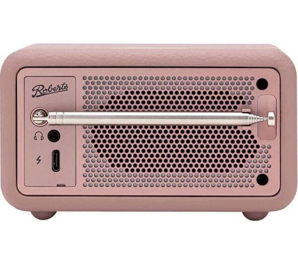 ROBERTS REVIVAL PETITE 2 DAB+ FM BLUETOOTH RADIO MAINS/BATTERY DUSKY PINK NEW