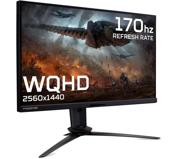 ACER PREDATOR XB273U QUAD HD 1440P 27" IPS LCD MONITOR 1MS HDMI DISPLAYPORT