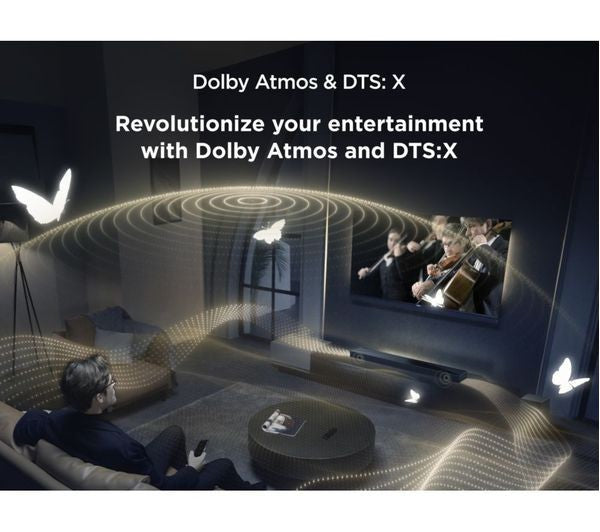 TCL Q65H 5.1 WIRELESS 580W HOME CINEMA SOUNDBAR SUBWOOFER DOLBY ATMOS Q65HK NEW