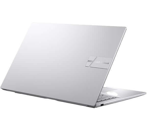 ASUS VIVOBOOK 17 X1704VA 17.3" LAPTOP CORE i5-1235U 512GB SSD 8GB RAM WINDOWS 11 back view with silver finish