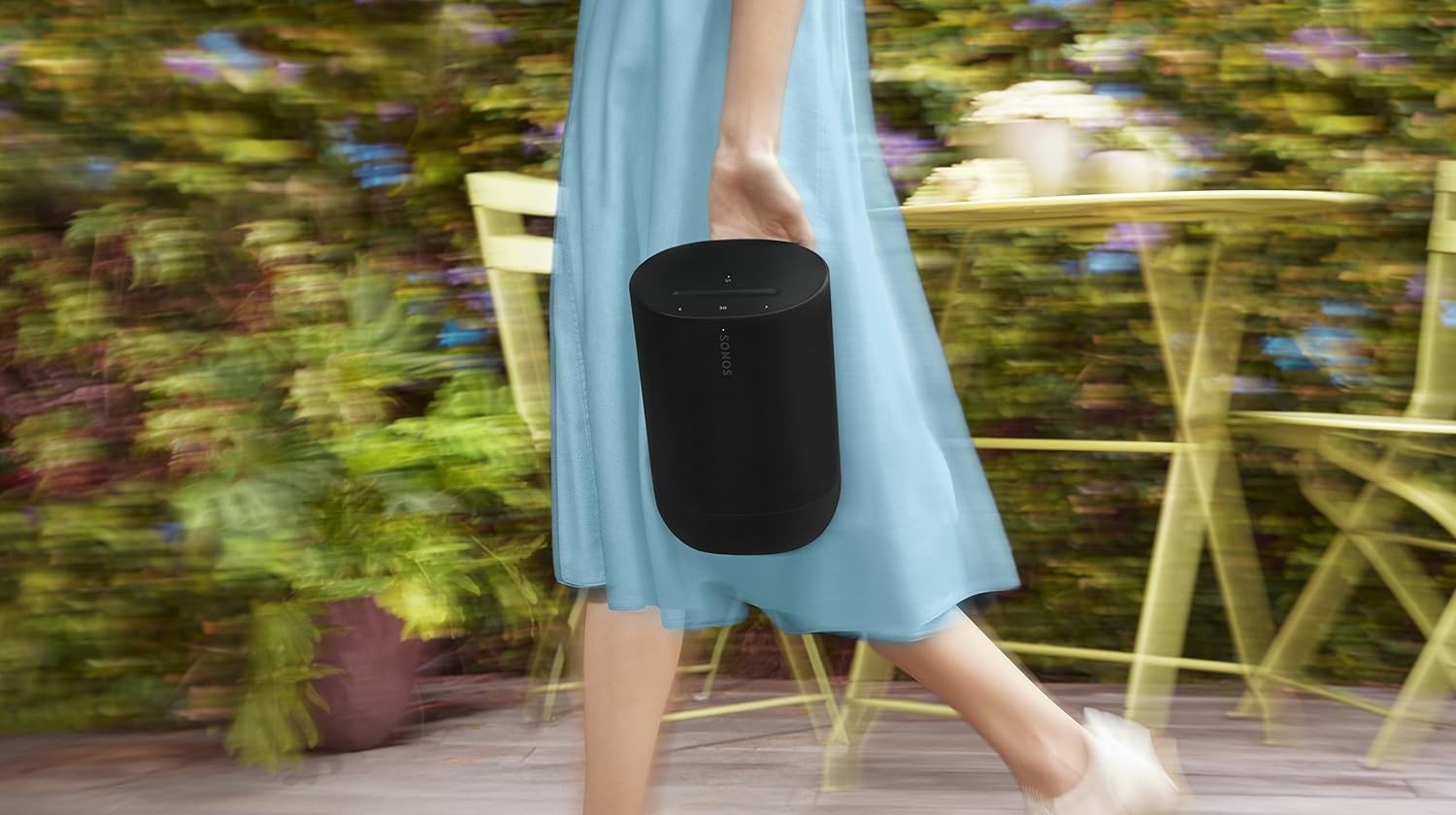 SONOS MOVE 2 PORTABLE WIRELESS MULTI-ROOM SMART SPEAKER AMAZON ALEXA BLACK NEW