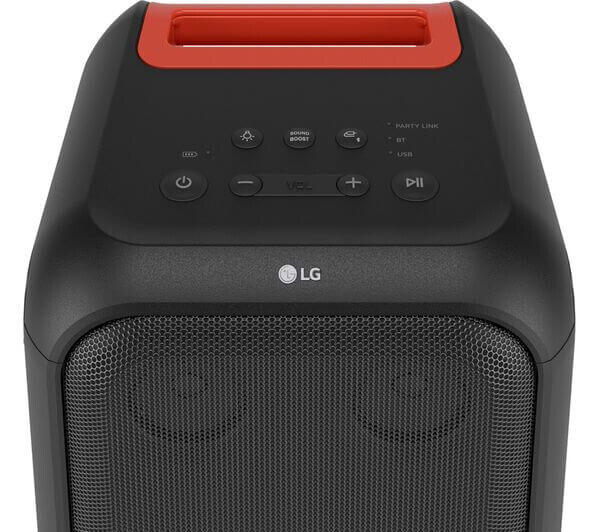 LG XBOOM XL5S BLUETOOTH MEGASOUND PARTY SPEAKER 200W LED LIGHTS USB IPX4 BLACK