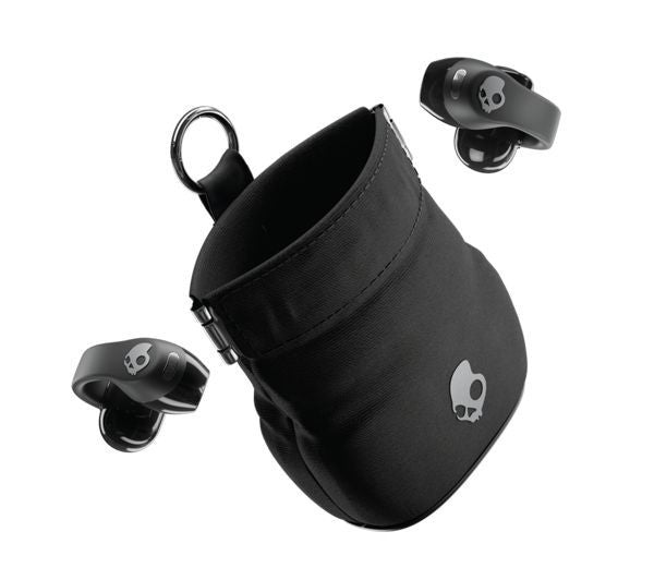 SKULLCANDY PUSH 720 OPEN EAR WIRELESS BLUETOOTH EARBUDS BLACK S4EOW-T034 NEW with charging case