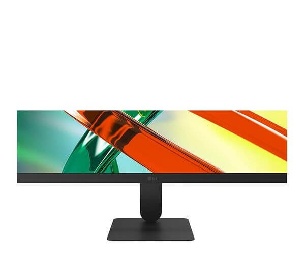 LG ULTRAFINE 27U711B-B 27" monitor showcasing vibrant colors on a wide screen, ideal for multimedia and productivity.