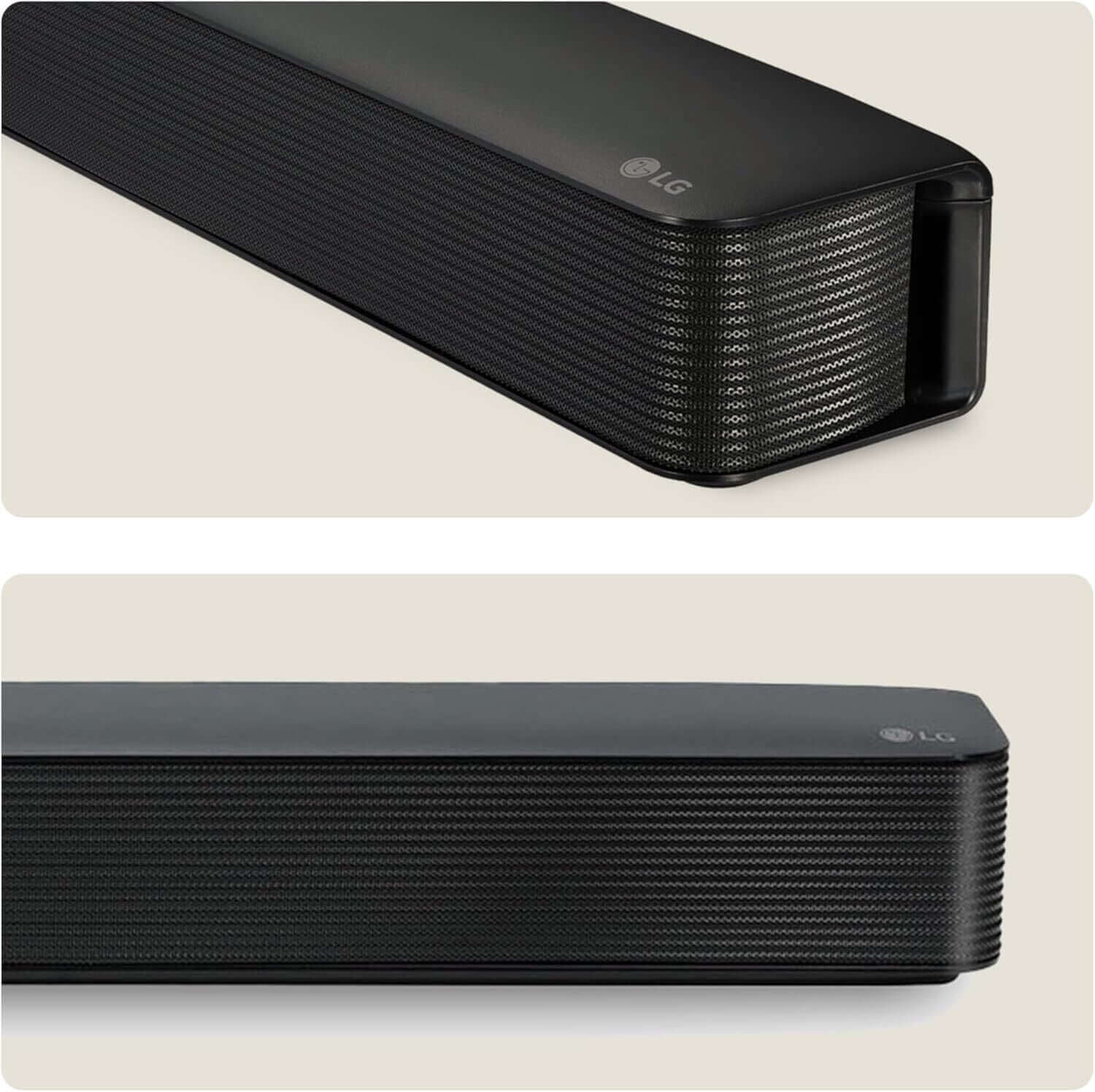 LG SQM1 2.0 WIRELESS BLUETOOTH COMPACT SOUNDBAR 40W OPTICAL PORT 3.5MM BLACK