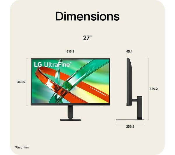LG ULTRAFINE 27U711B-B 27" MONITOR 4K ULTRA HD IPS 2160P 5MS HDMI DISPLAYPORT