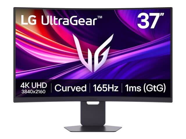 LG ULTRAGEAR 37G800A-B 37" 4K UHD CURVED LED MONITOR 165HZ 1MS HDMI DISPLAYPORT