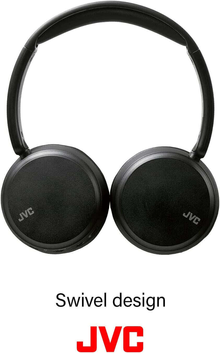 JVC HA-S65BN WIRELESS BLUETOOTH ON EAR NOISE-CANCELLING HEADPHONES BLACK