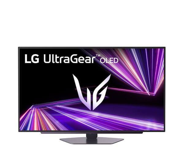 Image of LG UltraGear GX7 27GX704A-B 27" WOLED gaming monitor showcasing vibrant colors and sleek design.