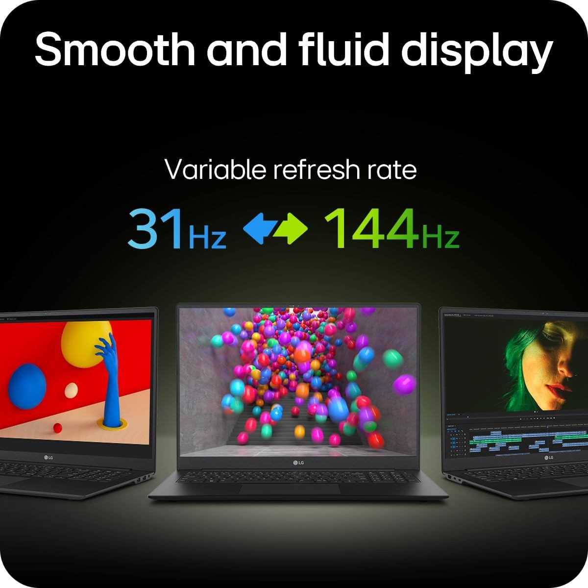 LG GRAM PRO 17 17Z90SP-G LAPTOP 17" CORE ULTRA 7 155H 1TB SSD 16GB DDR5 RAM