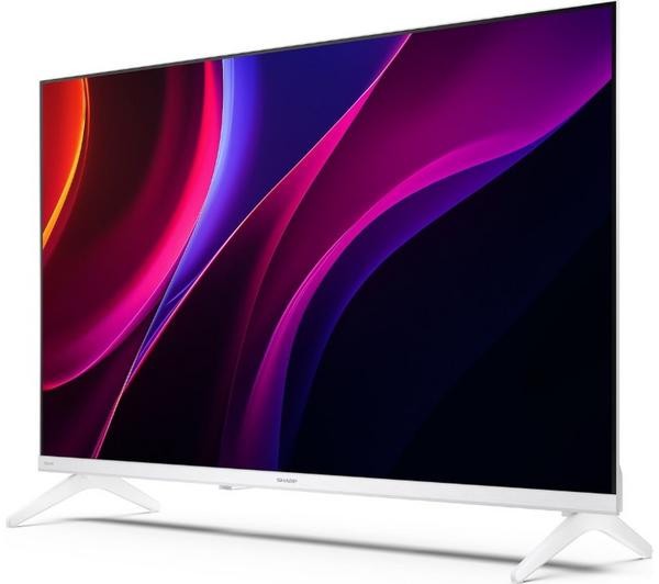 SHARP 1T-C32HE2245KW 32" LED TV SMART HDR 60 Hz FREEVIEW HD TIVO WIFI HDMI WHITE