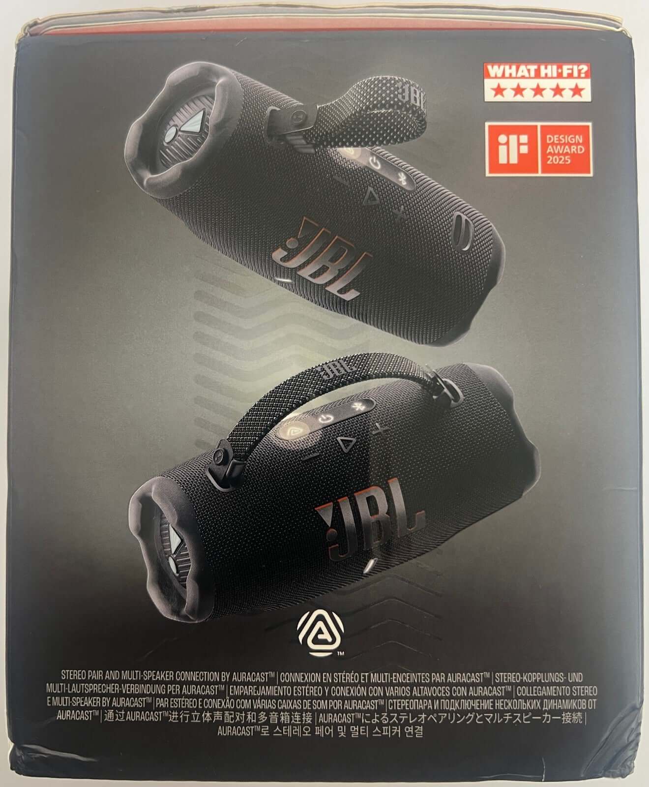 JBL CHARGE 6 PORTABLE 40W BLUETOOTH SPEAKER WATERPROOF IP68 USB TYPE-C BLACK NEW