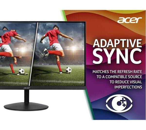 ACER SA322QK 32" LCD MONITOR 4K ULTRA HD 2160P 60HZ 4MS 1000:1 HDMI DISPLAYPORT with Adaptive Sync feature.