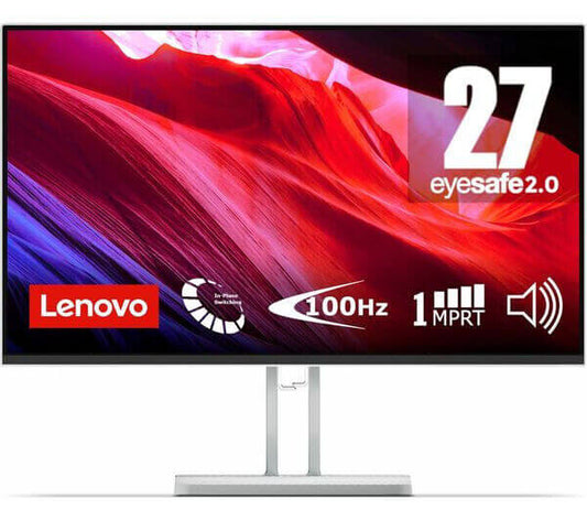 LENOVO L27i-4A FULL HD 27" IPS WLED MONITOR 100HZ 1MS HDMI VGA 67BEKAC1UK GREY