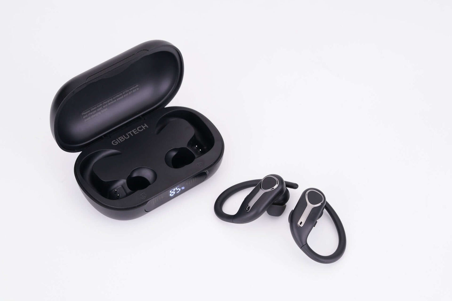 Gibutech AuraliX Sports Waterproof Wireless Earbuds with 1800mAh power bank case
