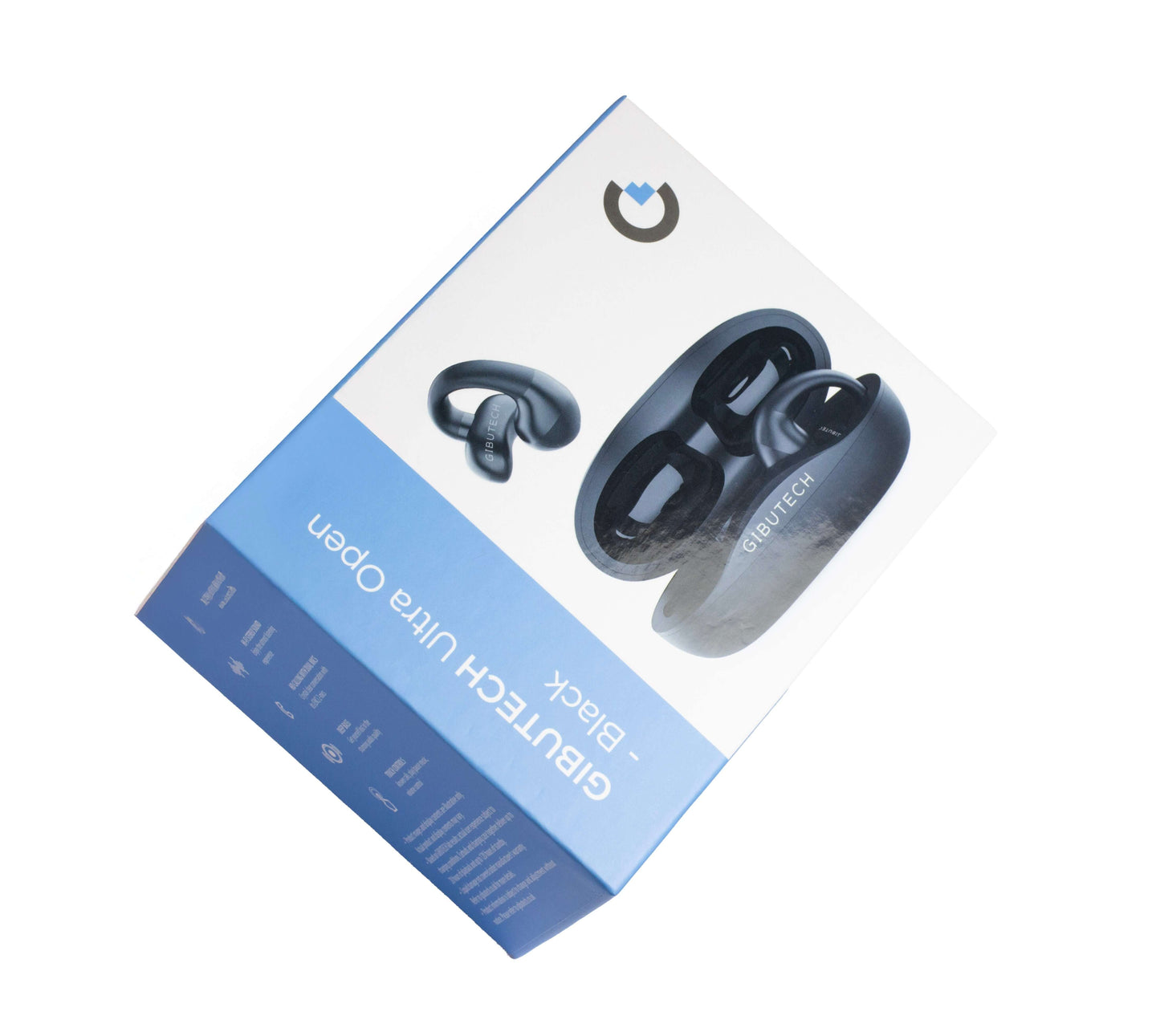 Gibutech Ultra Open Wireless Bone Conduction Earbuds with Dual ENC Mic