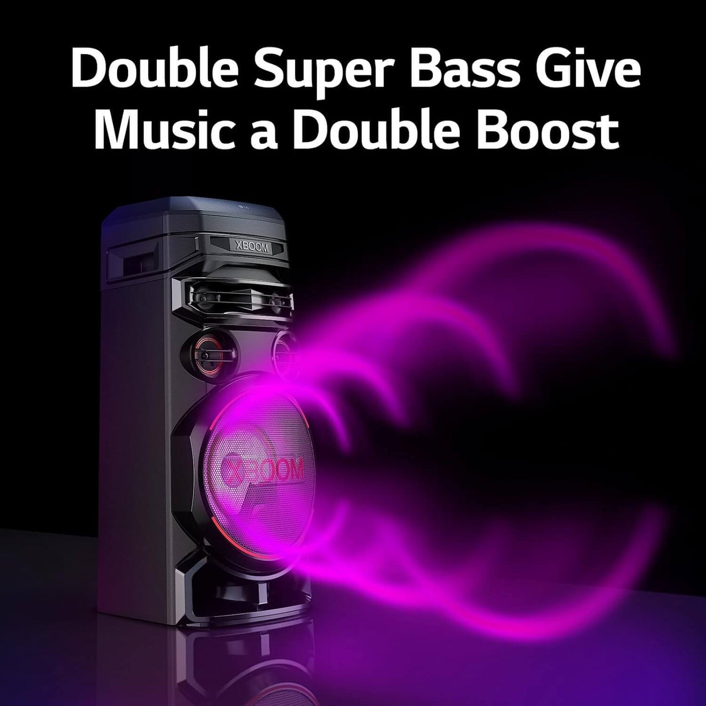 LG XBOOM RNC7 700W BLUETOOTH MEGASOUND PARTY SPEAKER DAB+ LED LIGHTS OPTICAL USB