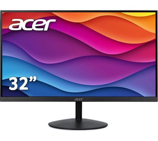 ACER SA322QK 32" LCD MONITOR 4K ULTRA HD 2160P 60HZ 4MS 1000:1 HDMI DISPLAYPORT with colorful waves design