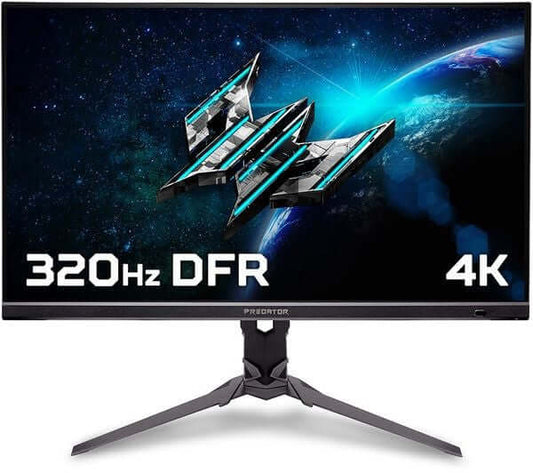 ACER PREDATOR XB323QKV4 4K ULTRA HD 2160P 32" IPS MONITOR 0.5MS HDMI DISPLAYPORT with 320Hz DFR