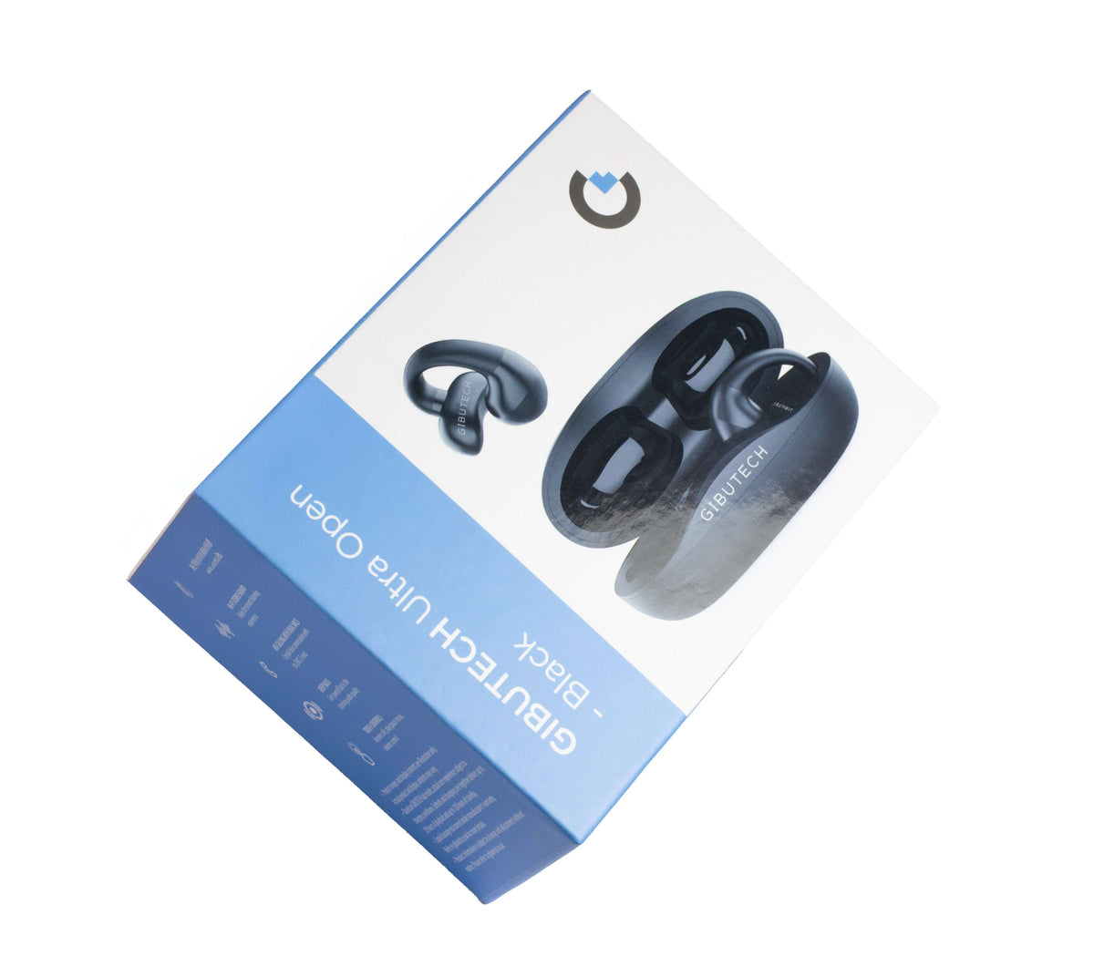 Gibutech Ultra Open Wireless Bone Conduction Earbuds with Dual ENC Mic