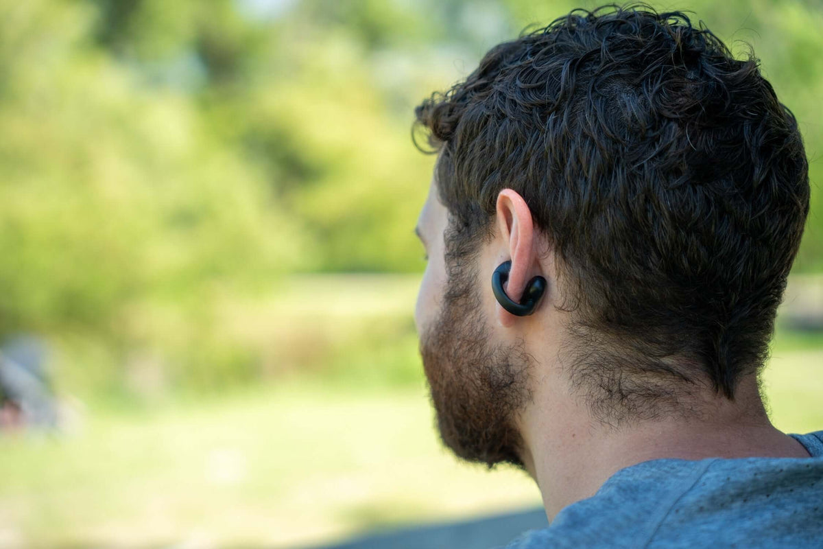 Gibutech Ultra Open Wireless Bone Conduction Earbuds with Dual ENC Mic
