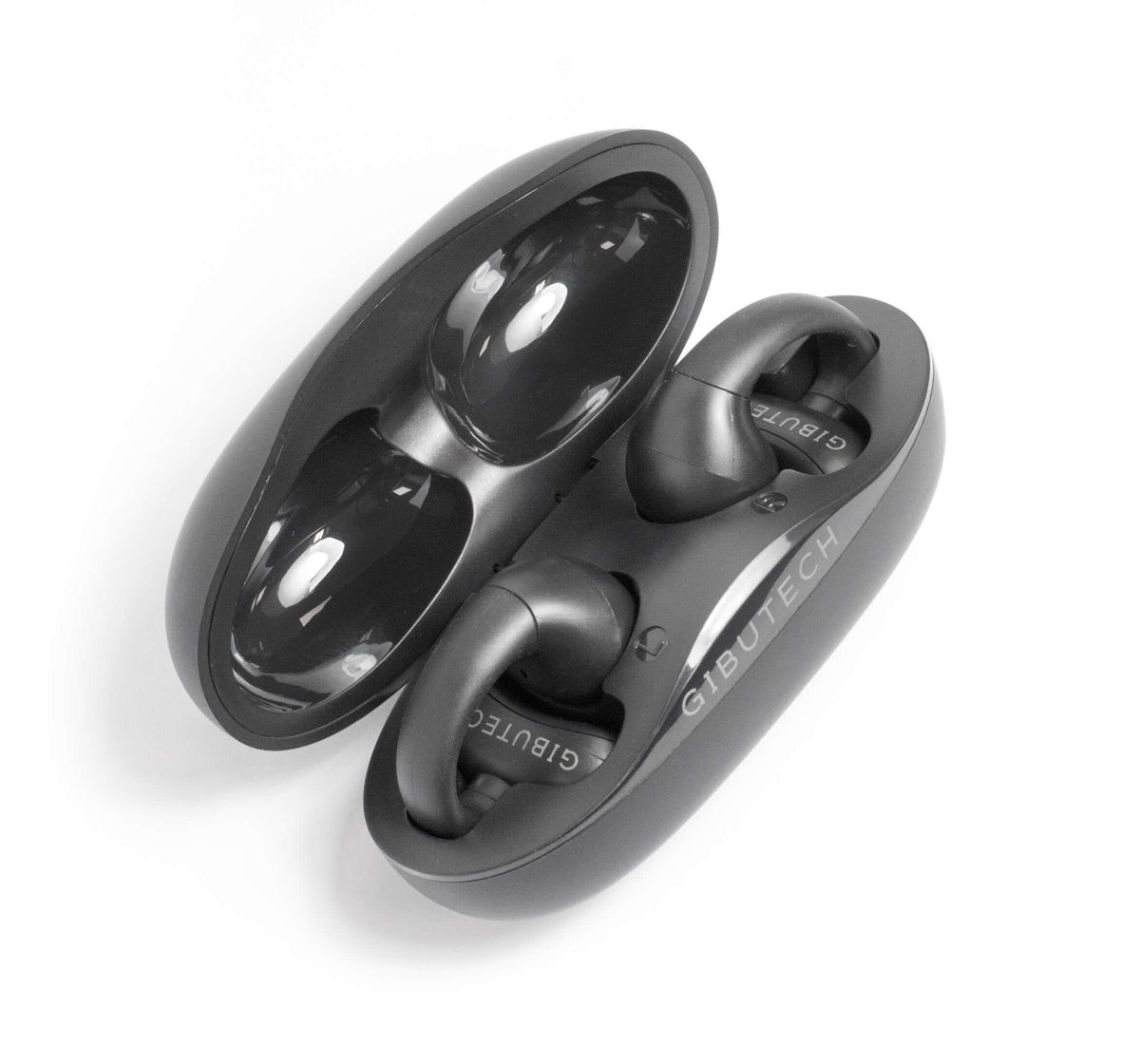 Gibutech Ultra Open Wireless Bone Conduction Earbuds with Dual ENC Mic