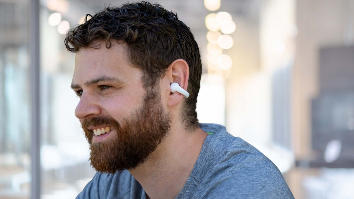 Gibutech Ultra Open Wireless Bone Conduction Earbuds with Dual ENC Mic