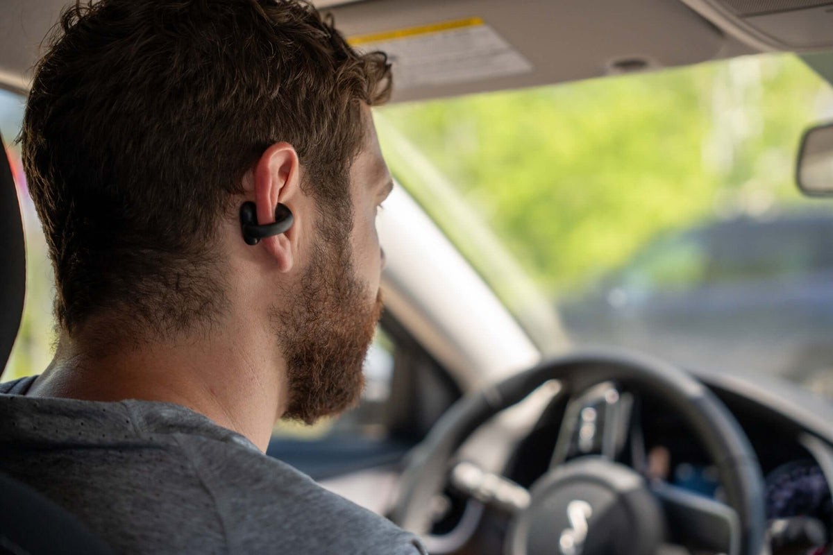 Gibutech Ultra Open Wireless Bone Conduction Earbuds with Dual ENC Mic