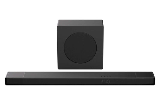 HISENSE AX3120Q 3.1.2 WIRELESS SOUNDBAR SUBWOOFER DOLBY ATMOS DTS Virtual:X NEW with wireless subwoofer.