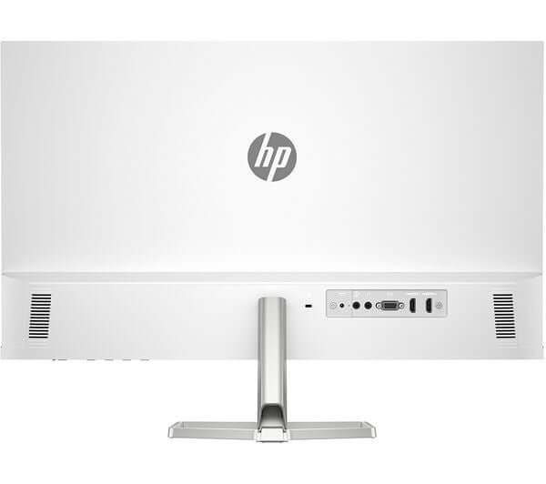 HP SERIES 5 527SA FULL HD 27" IPS LCD MONITOR 1080p 100Hz 5MS MONITOR HDMI VGA rear view with ports.